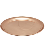 Copper 12" Round Serving Tray 300mm - Genware