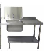 Parry Dishwasher Dirties Table Stainless Steel - W1000xD700xH880 - DWD1000