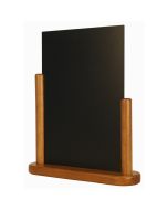 Chalk Table Board 21X30cm Large Teak - Genware