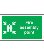 Fire assembly point. 400x600mm S/A