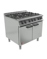 Falcon Dominator Plus G3101 - 6 Burner Commercial Gas Range - LPG Gas