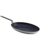 Genware Oval Fishpan 36cm Teflon Plus