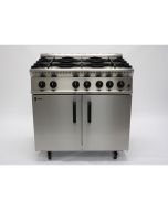 Parry GB6 Gas 6 Burner Range - Natural Gas