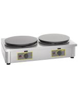 Roller Grill 400CDG Double Crepe Maker / Griddle - LPG Gas 