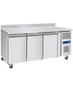 Prodis GRN-C3F 3 Door Stainless Steel Counter Freezer - With Upstand