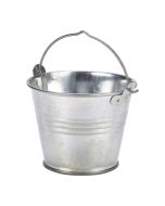 Galvanised Steel Serving Bucket 7cm Ø 4oz - Genware