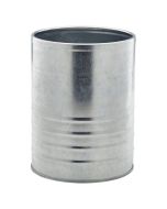 Galvanised Steel Can 11cm Ø x 14.5cm - Genware