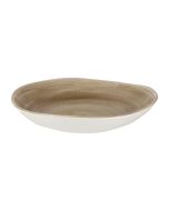 Churchill Stonecast Patina Antique Organic Round Bowls Taupe 253mm - HC804