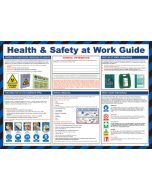 Health & Safety at Work Guide Poster. 420x590mm