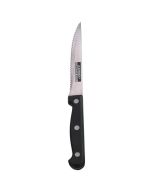 Steak Knife Black Riveted Handle