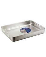 Heavy Duty Roasting Pan Aluminium 61 x 45.5 x 7.5 cm 16.5 Ltr