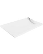 Heavy Duty Chopping Board 18" x 12" x ½" White