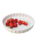 White Flan Dish 27cm / 1.25 Ltr