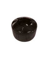 Melamine Ashtray Black 12.5cm / 5"