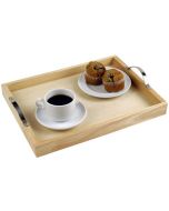 Wooden Serving Tray With Handles