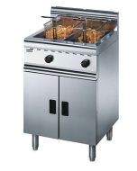 Lincat Silverlink 600 J10/N - Freestanding Twin Tank Gas Fryer - Natural Gas