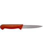 Genware 4" Vegetable Knife Red