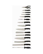 15 Piece Knife Set + Knife Case - Genware