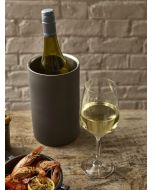 Iron Effect Wine Cooler 12cm Dia x 20cm High - Genware 003RN