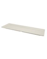 White Melamine Platter GN 2/4 Size 53X17.5cm - Genware