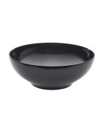 Black Melamine Round Buffet Bowl 35.5cm - Genware