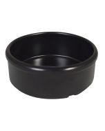 Melamine Tapas Dish 8cm Black MTAP-3K - Pack of 6