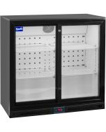 Prodis NT2BSLO-HC Low Profile Double Sliding Door Bottle Cooler 208L