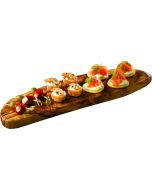 Olive Wood Rustic Platter 45 X 13cm+/- - Genware