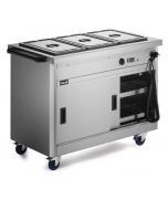 Lincat P6B3 Panther 670 Series - Hot Cupboard, Bain Marie Top