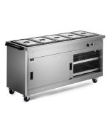 Lincat P6B5 Panther 670 Series - Hot Cupboard, Bain Marie Top