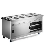 Lincat P8B5 Panther 800 Series - Hot cupboard with Bain Marie Top 