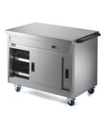 Lincat P8P3 Panther 800 Series - Mobile Hot Cupboard - Plain Top