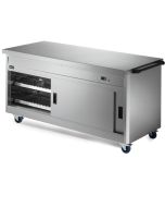 Lincat P8P5 Panther 800 Series - Mobile Hot Cupboard - Plain Top