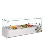 Polar G608 Refrigerated Counter Top Prep/Servery 5 x 1/4GN