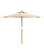 PRINCE Parasol Natural/Cream 250cm dia – ZA.452P