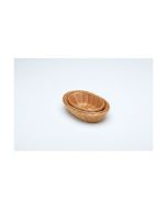 Oval  Polywicker Basket 10""X6.5"X2.5" - Genware