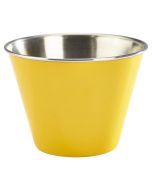 12oz Stainless Steel Ramekin Yellow - Genware