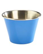 2.5oz Stainless Steel Ramekin Blue - Genware