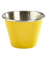 2.5oz Stainless Steel Ramekin Yellow - Genware