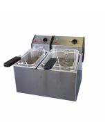 Roller Grill 2 in 1 Fryer - FD50 + FD80 (Single 5L + Single 8L)