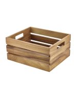 Acacia Wood Box/Riser GN 1/2 - Genware