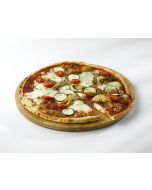 Genware Round Acacia Wood Serving / Pizza Board 33cm