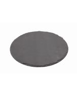 Genware Natural Edge Slate Platter 30cm Round