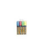 Chalkmarkers 4 Colour Pack (R,G,Y,Bl) Large - Genware