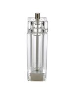 Genware Square Salt/Pepper Grinder Acrylic 15cm