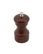 Genware Dark Wood Salt Or Pepper Grinder 10cm