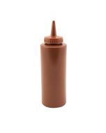 Genware Squeeze Bottle Brown 12oz/35cl