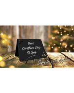 Festive Holly Counter Top Tent Message Board 148 x 150 x 100mm