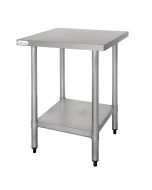 Vogue Stainless Steel Prep Table - T389 -900(H) x 600(W) x 600(D)mm