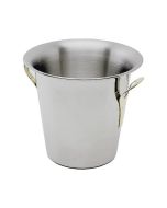 Stainless Steel Wine Bucket Tulip Design -Stainless Steel Handles - Genware